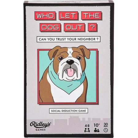 Ridleys Games Kaartspel Who Let The Dog Out Papier (en)